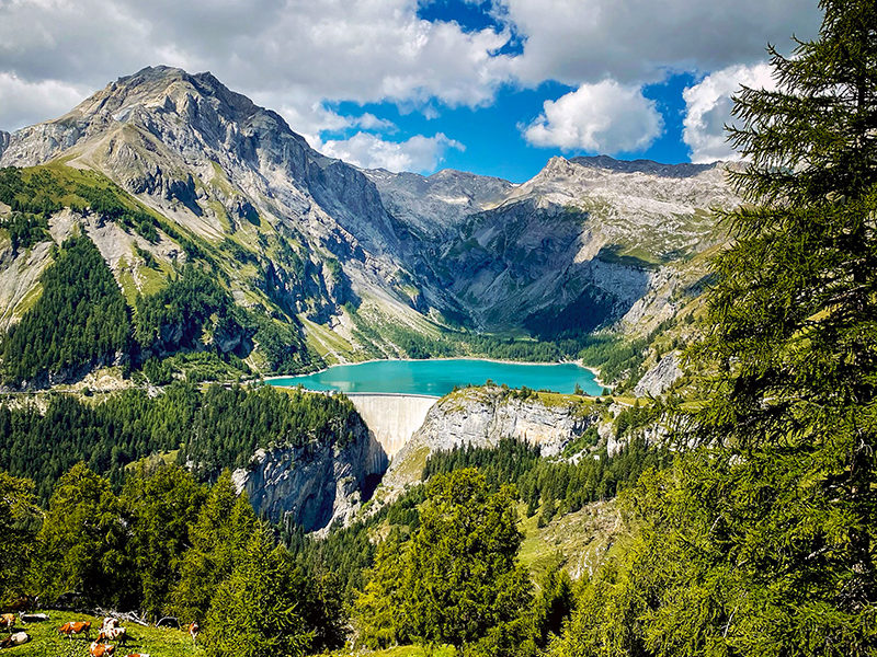 Anzère Lac de Tseuzier - © Agnès Zenko